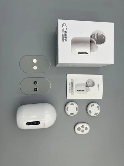 Remote Control Portable Charging Pocket Massage Sticker Pulse Cervical Spine Massager Back Waist Leg Mini Massager